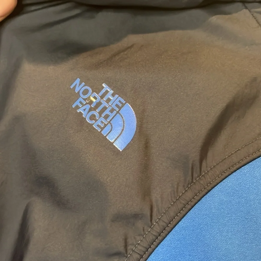 MEN’S Blue/Navy Northface sweatshirt hooded jacket full zip size M